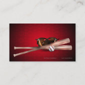 Baseball Coach Visitekaartje (Achterkant)