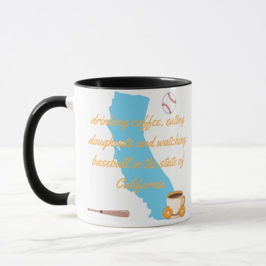 Baseball, coffee and donuts in California  Mok (Links)