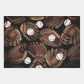 Baseball-Collectie Inpakpapier Vel (Voorkant 3)