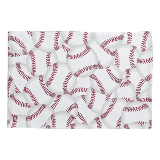 Baseball Collectie Kussensloop (Achterkant-Links)