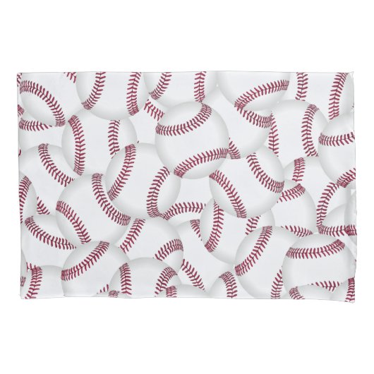 Baseball Collectie Kussensloop (Voorkant-Links)