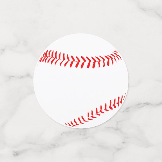 Baseball-Confetti Confetti (Kleine voorkant)