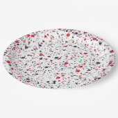 Baseball-Confetti, Transparant-PAPIER BORDEN Papieren Bordje (Gekanteld)