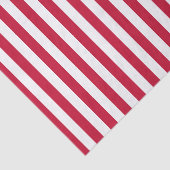 Baseball Coord Stripes Red 10-WARE WRAP PAPIER (Detail)