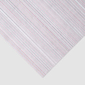 Baseball Coord Stripes RWB 14-WSSUE WRAPING PAPER Tissuepapier (Detail)