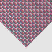 Baseball Coord Stripes RWB 19-WSSUE WRAPING PAPER Tissuepapier (Detail)