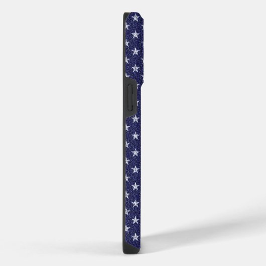 Baseball Coquette Ball American Flag iPhone Hoesje (Rechterkant)