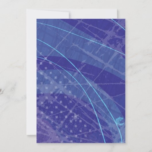 BASEBALL CRAZE Bar Bat Mitzvah Uitnodiging (Achterkant)