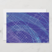 BASEBALL CRAZE Bar Bat Mitzvah Uitnodiging (Achterkant)