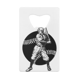 Baseball: Creditkaart Flessenopener