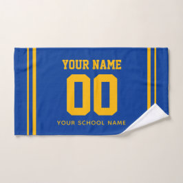 Baseball Custom Name & Jersey Number, Team Gift Handdoek