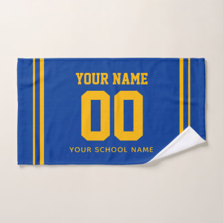 Baseball Custom Name & Jersey Number, Team Gift Handdoek