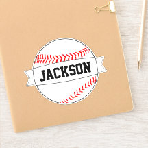 Baseball Custom Team of Player Name Sports Party