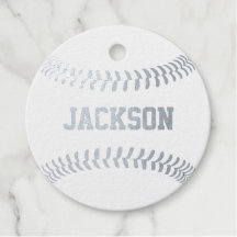 Baseball Custom Team of Player Name Sports Silver
