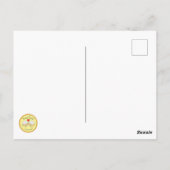 Baseball Cute Kinder Cartoon Bull Briefkaart (Achterkant)