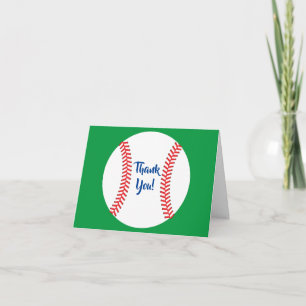 Baseball Cute Sports Kind Birthday Party Kaart