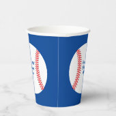 Baseball Cute Sports Kind Birthday Party Papieren Bekers (Rechts)
