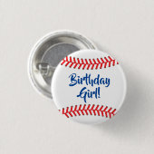 Baseball Cute Sports Kind Birthday Party Ronde Button 3,2 Cm (Voorkant /achterkant)