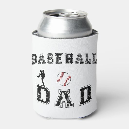 Baseball Dad Blikjeskoeler (Blikje Voorkant)