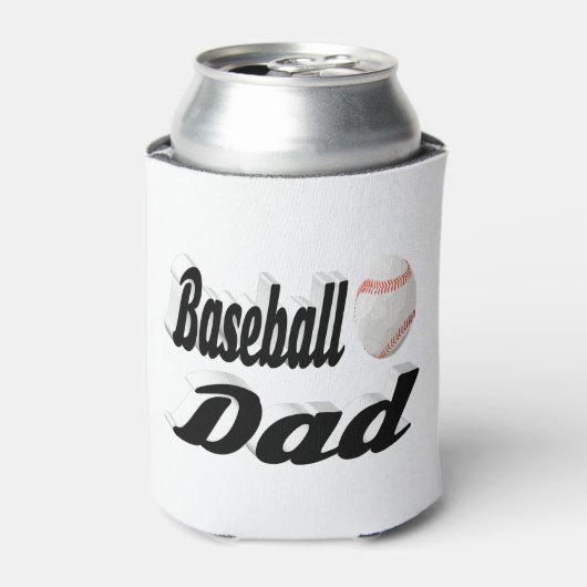 Baseball Dad Blikjeskoeler (Blikje Voorkant)