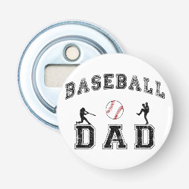 Baseball DAD Button Flesopener