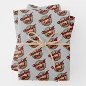 Baseball Dad Cute Inpakpapier Vel (In situ)