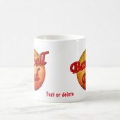 Baseball Dad Cute Personalized Koffiemok (Center)