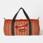 Baseball Dad Cute Personalized Plunjezak (Voorkant)