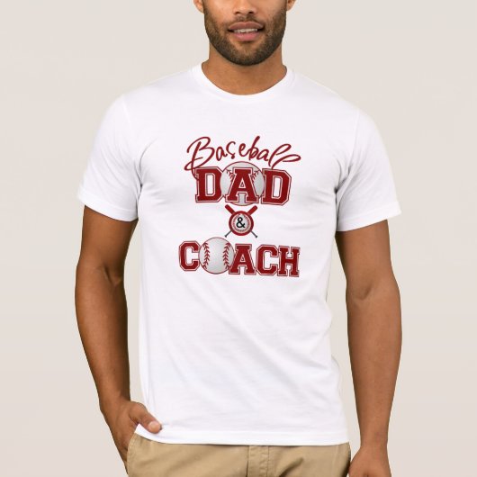 Baseball DAD en COACH T-shirt (Voorkant)