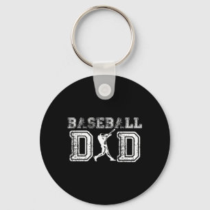 Baseball Dad Fun Fathers Day Gift For Daddy Papa F Sleutelhanger
