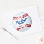 Baseball Dad Gift Sticker (Envelop)