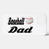 Baseball Dad iPhone Hoesje (Achterkant (horizontaal))
