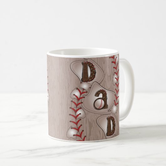 Baseball Dad Koffiemok (Voorkant rechts)