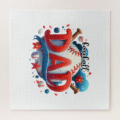 Baseball Dad Legpuzzel (Horizontaal)