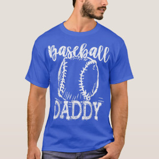 Baseball Dad Love Baseball Funny T-shirt