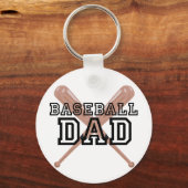 Baseball Dad Sleutelhanger (Voorkant)
