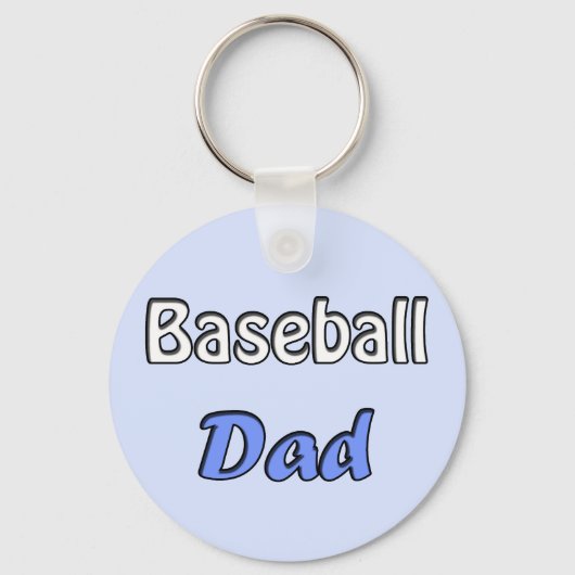 Baseball Dad Sleutelhanger (Voorkant)