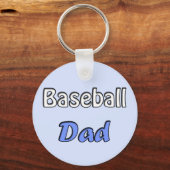 Baseball Dad Sleutelhanger (Voorkant)