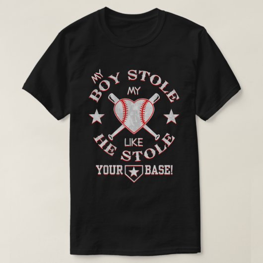 Baseball Dad T-shirt (Design voorkant)