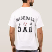 Baseball DAD T-Shirt (Achterkant)