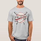 Baseball Dad T-shirt (Voorkant)