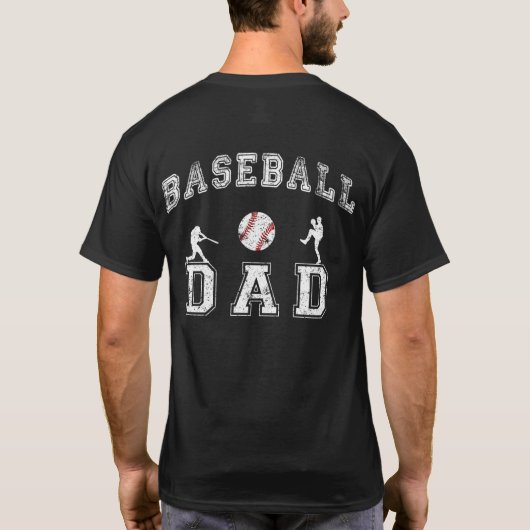Baseball DAD T-Shirt (Achterkant)