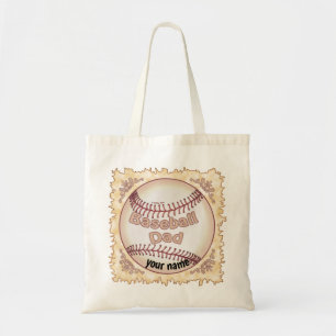 Baseball Dad Tote Bag