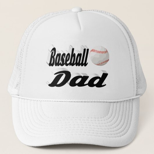 Baseball Dad Trucker Pet (Voorkant)