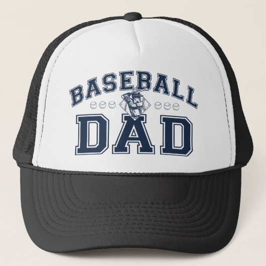 Baseball Dad Trucker Pet (Voorkant)