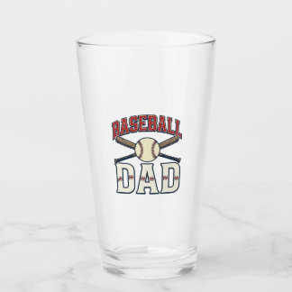 Baseball Dad Vintage Engraving Shirt Design_1 Glas