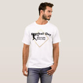 Baseball Day T-Shirt (Voorkant volledig)