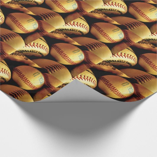 Baseball Days Cadeaupapier (Hoek)