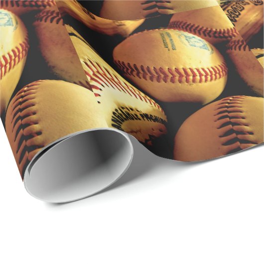 Baseball Days Cadeaupapier (Rol Hoek)