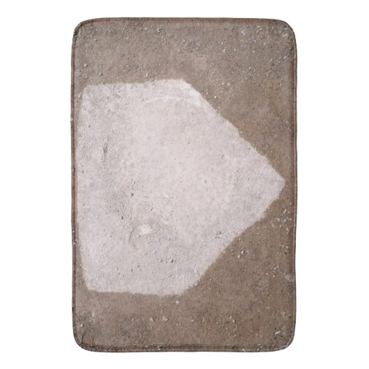 Baseball Decor Ideeën Badmat (Voorkant Verticaal)